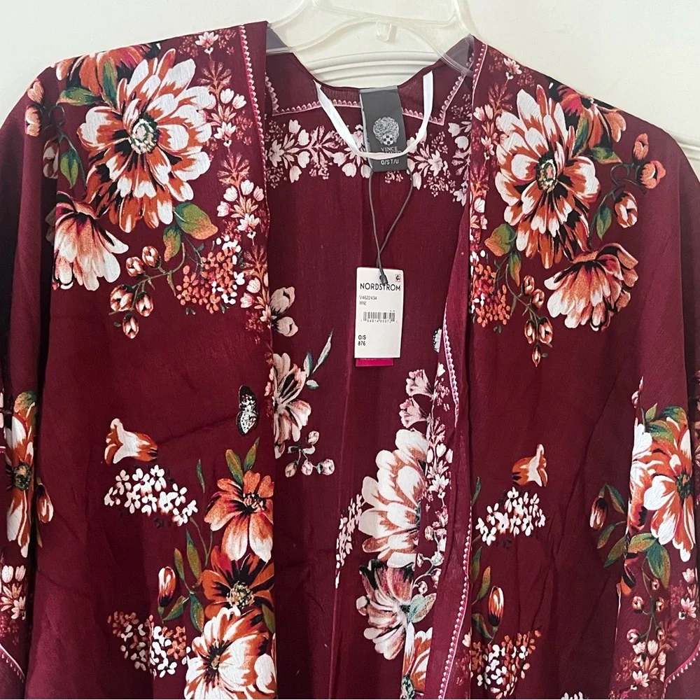 New! Vince Camuto Designer Kimono Wrap, Ruana Women’s OSFM - Picture 11 of 16